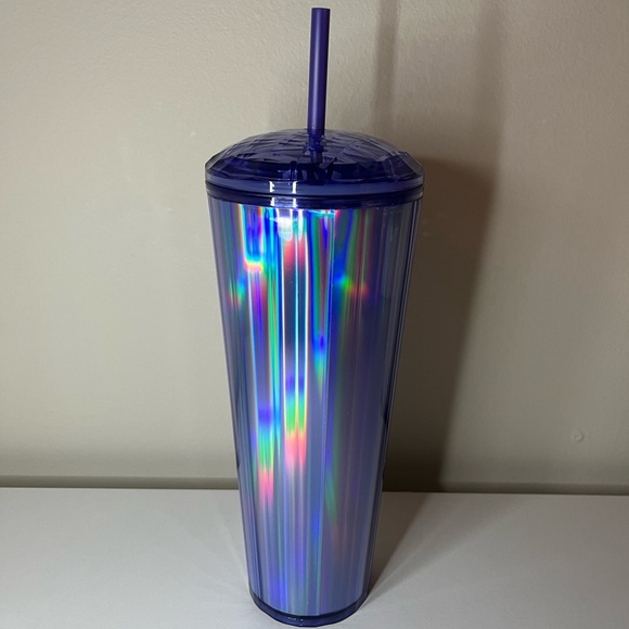 👻SOLD👻 Starbucks Holographic Cold Tumblr Cup 24 oz - Picture 3 of 6